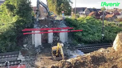 Démolition du Pont de la Résistance