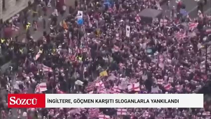 İngiltere, göçmen karşıtı sloganlarla yankılandı