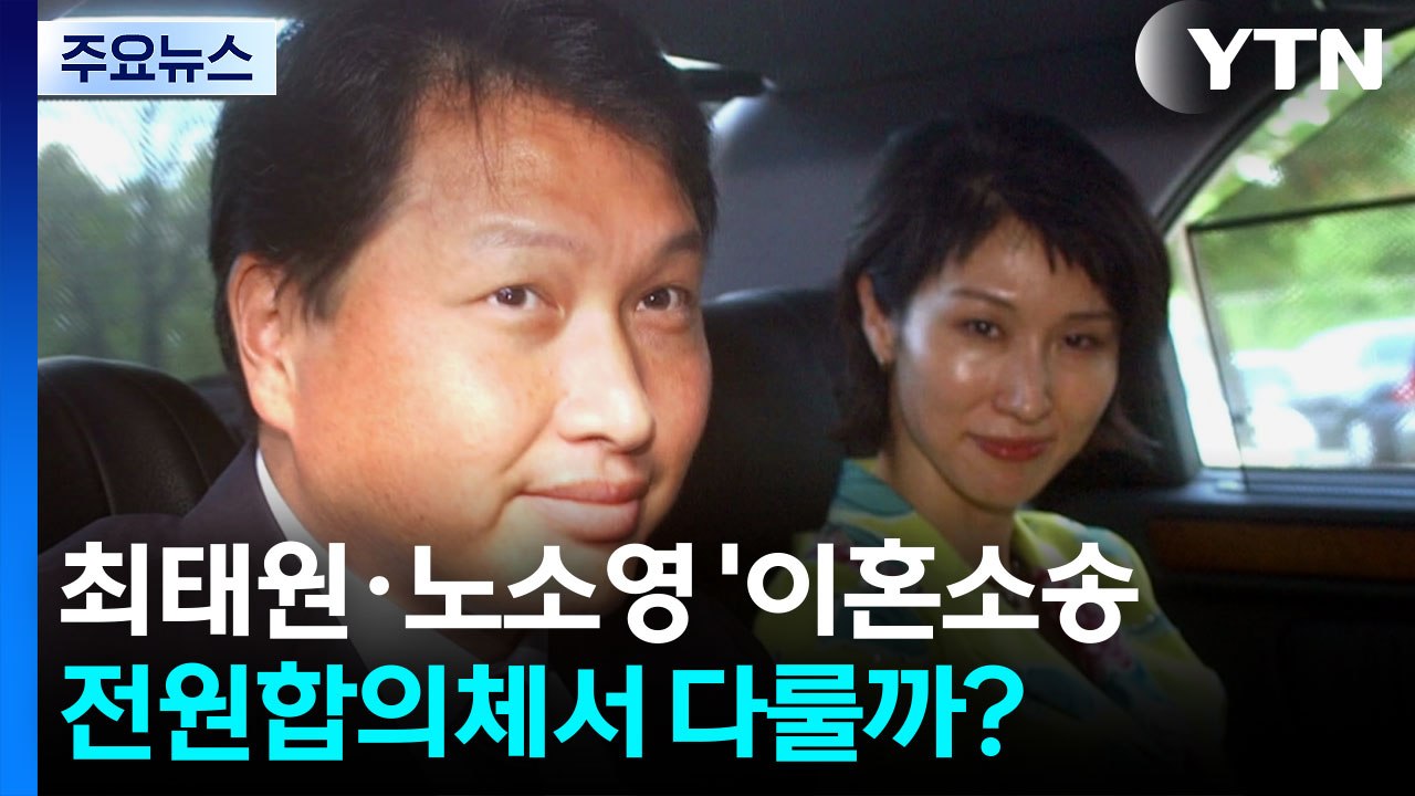 최태원·노소영 '세기의 이혼소송'...전원합의체서 다룰까? / YTN