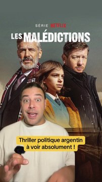 Si t’es à la recherche d’un nouveau thriller politique à regarder je te conseille Les Malédictions cette nouvelle série argentine sur Netflix ! Dis-moi en commentaire si t’as envie de regarder cette série et si tu l’as déjà vu dis-moi ce que t’en as pensé