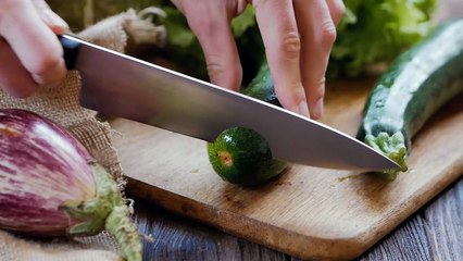 Amazing Cucumber Chopping