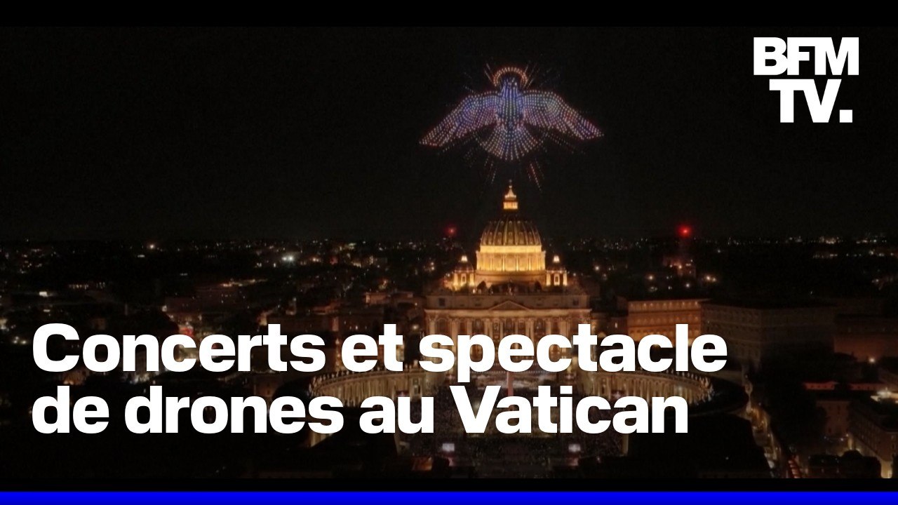 Les images du concert pour la paix au Vatican avec Pharrell Williams, Andrea Bocelli et John Legend
