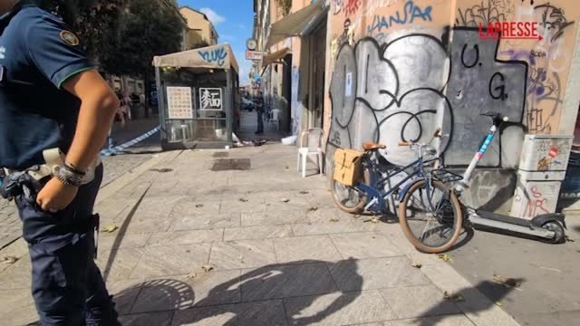 Uomo accoltellato durante una lite in via Paolo Sarpi, a Milano: le immagini dal luogo dell'aggressione