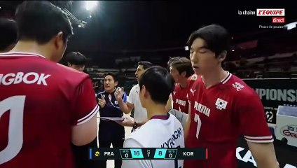 Le replay de France - Corée du Sud (set 1) - Volley