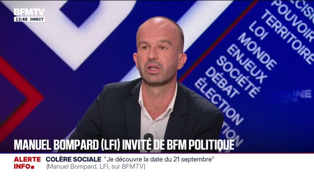 Meurtre de Charlie Kirk: Manuel Bompard (LFI) accuse l'extrême droite d'inverser les responsabilités après que Marion Maréchal a affirmé que les soldats de Mélenchon propagent la haine et la violence