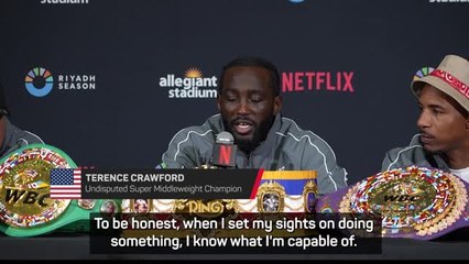 Crawford not shocked by win over Canelo