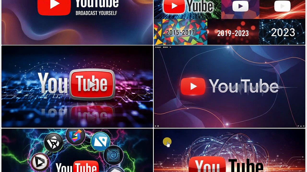 YouTube Logo Reimagined  Oldest Style with Modern Professional Touch