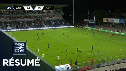 PRO D2 Saison 2025-2026 J03 - Résumé SU Agen - FC Grenoble Rugby