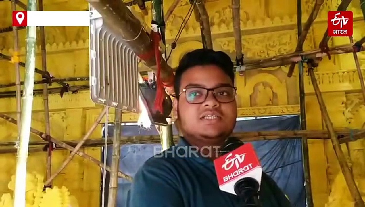 रांची के इस पंडाल में दिखेगी श्रद्धालुओं को दक्षिण भारतीय संस्कृति की झलक! जानिए क्या कुछ रहेगा खास