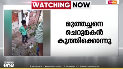 തിരുവനന്തപുരം പാലോട് ഇടിഞ്ഞാറിൽ മുത്തച്ഛനെ ചെറുമകൻ കുത്തിക്കൊന്നു