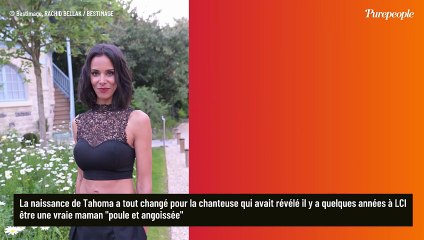 Shy'm partage une image de son fils de 4 ans Tahoma, il a les mêmes longs cheveux bruns que sa maman