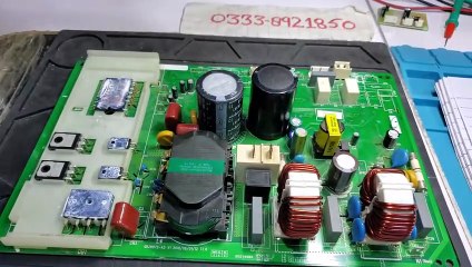 DC inverter AC PCB training center Gree E5 error code PCB Repairing course #463