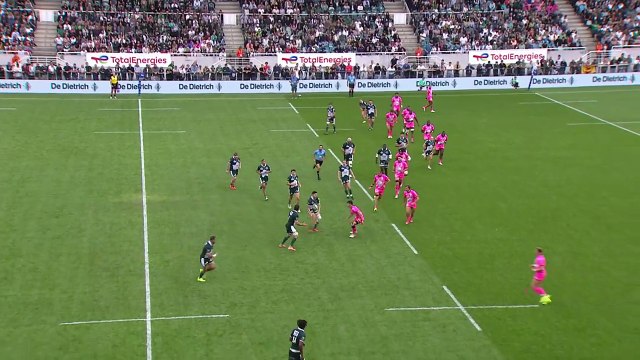 TOP 14 - Essai de Reece HEWAT (SP) - Section Paloise - Stade Français Paris