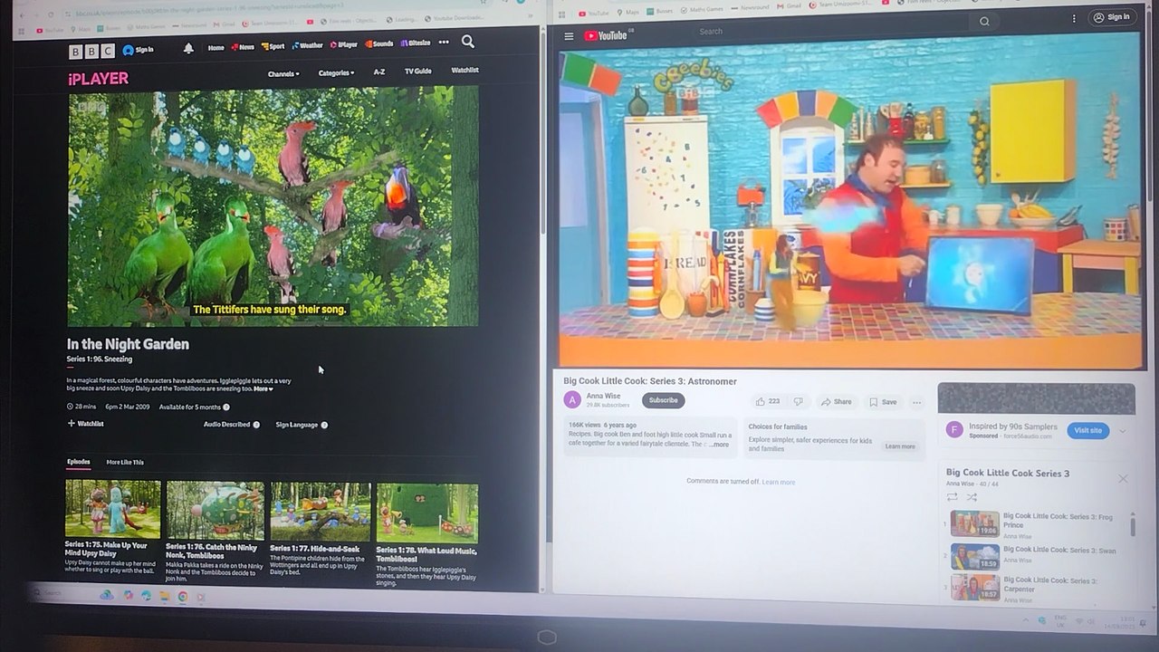Big Cook Little Cook & In the Night Garden Clip 96-100