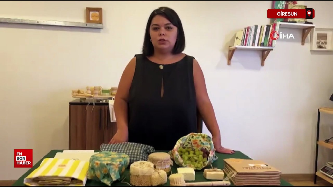 Oğlunun alerjisi, balmumundan gıda saklama bezleri üretmeye sevk etti