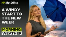 Met Office Monday Morning weather forecast 15/09/2025