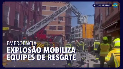 Explosão em bar de Madri deixa 25 feridos