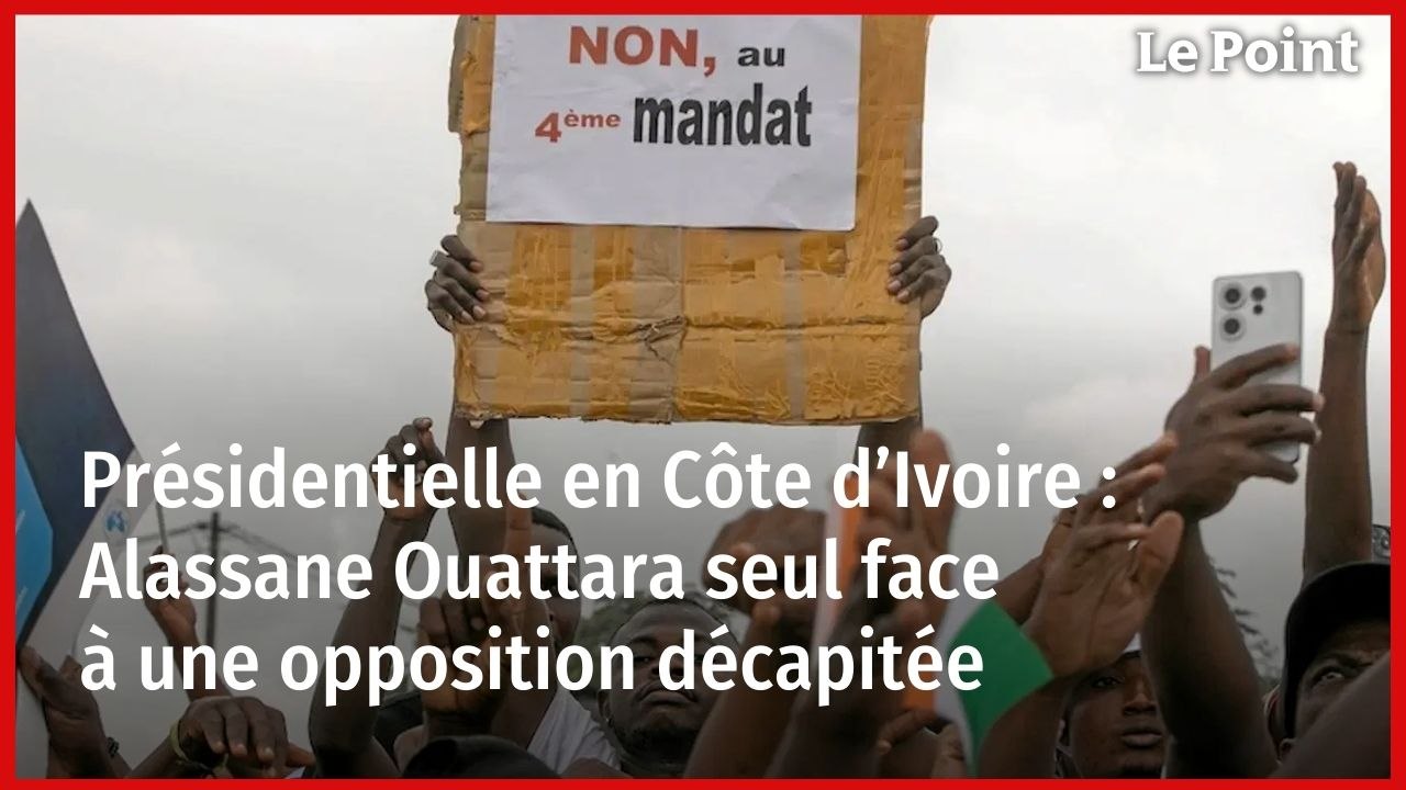 Présidentielle en Côte d’Ivoire : Alassane Ouattara seul face à une opposition décapitée