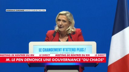 Marine Le Pen : «Notre première priorité sera naturellement le rétablissement des comptes publics»
