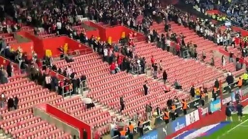 Southampton v Portsmouth: Full-time scenes from St Mary's Stadium