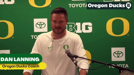 Oregon Ducks Coach Dan Lanning addresses how people could learn from the ducks locker room