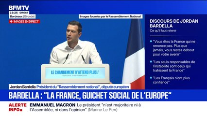 "Avec nous les agences inutiles seront supprimées", Jordan Bardella s'en prend aux agences de l'État comme l'Ademe ou l'Arcom