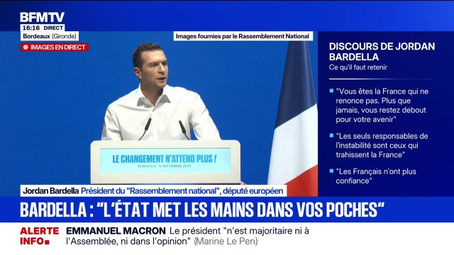 Jordan Bardella qualifie Sébastien Lecornu de fidèle artisan de la politique marconiste depuis 2017
