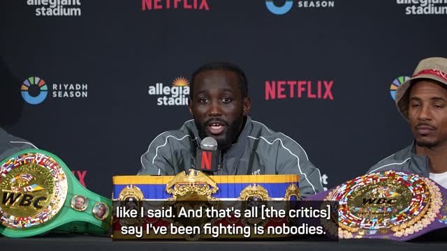 Crawford aims barbs at critics after Canelo win