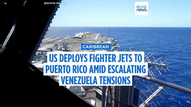 US deploys F-35 jets to Puerto Rico amid escalating tensions with Venezuela