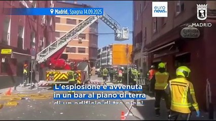 Grave esplosione a Madrid: almeno un morto e 25 feriti