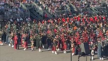 75th anniversary of the Royal Military Tattoo in Edinburgh