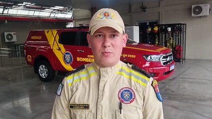 "Ferimento grave", afirma Aspirante sobre homem ferido por chave de fenda