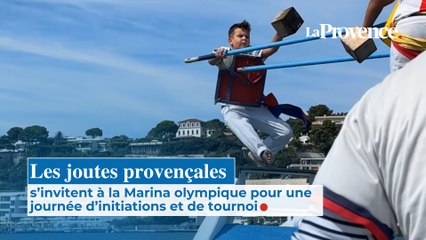 Les joutes provençales s'invitent à la Marina Olympique de Marseille