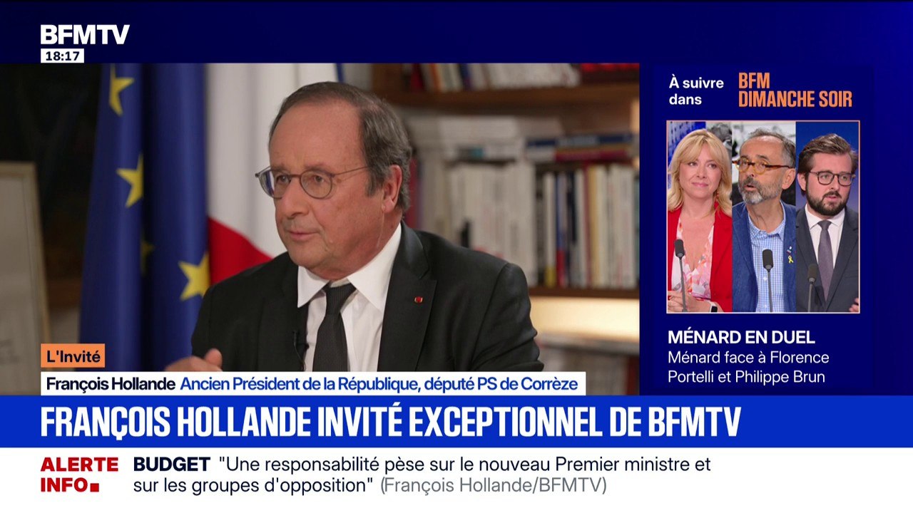 Politique d'Emmanuel Macron: pour François Hollande, ancien président de la République, Emmanuel Macron "a mené une politique du centre-droit"