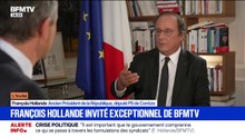 Impôt sur le revenu: pour François Hollande, ancien président de la République, "il est normal qu'il y ait une plus forte contribution" pour les Français les plus aisés