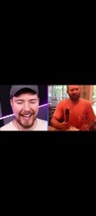 “Try Not to Laugh 😆 MrBeast Funny Reactions Compilation”