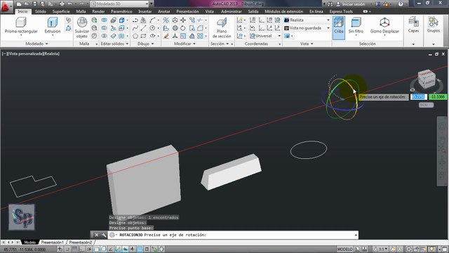 Autocad - 2/7 Iniciación 3D, básico 3D; sólidos, extrusión de superficies y pulsatirar. Tutorial HD