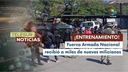 Pueblo venezolano acudió masivamente a la jornada de entrenamiento