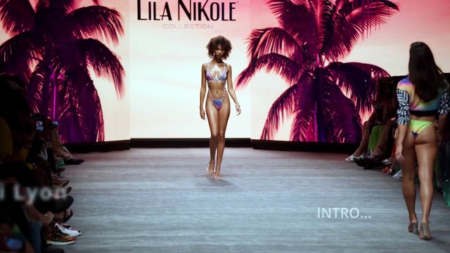 Staci Lyon in Slow Motion | Miami Swim Week 2023 Runway Glow