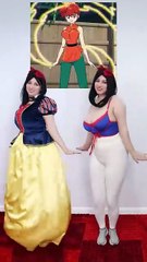 BLANCA NIEVES VS RAMNA 1 2 🥋 #JocyCosplay #Cosplay