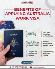 Benefits of applying Australia work visa