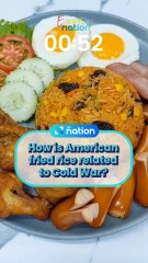 How is American fried rice related to Cold War?