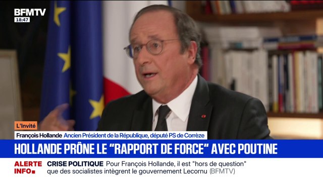 Reconnaissance de la Palestine par Emmanuel Macron: pour François Hollande, ancien président de la République, il a raison