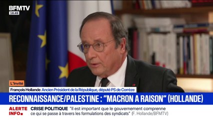 Présidentielle 2027: pour François Hollande, ancien président de la République, la gauche pourrait gagner "avec deux candidats"