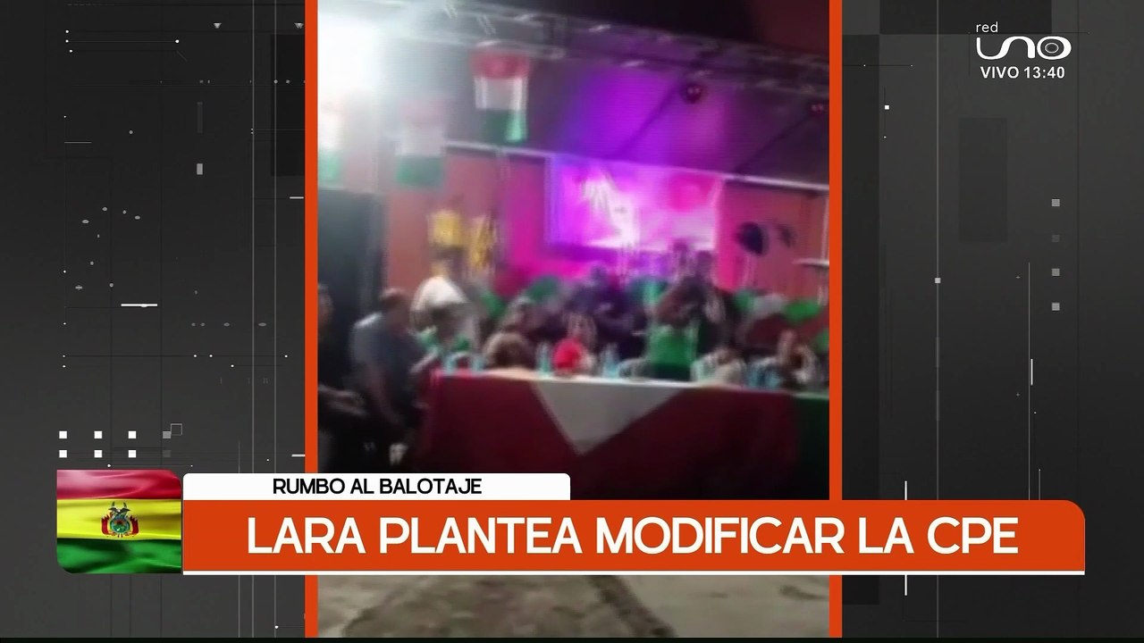 LARA PLANTEA MODIFICAR LA CPE