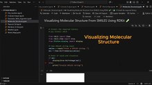 Visualizing Molecular Structure From SMILES Using RDKit 🧪