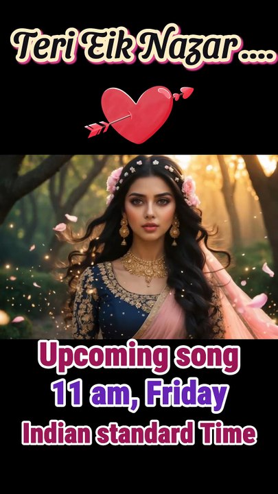 eri Ek Nazar Se 💘 | Romantic Bollywood-Style Love Song | New Hindi Song 2025 | Teaser of Official Song | Bollywood Song 2025