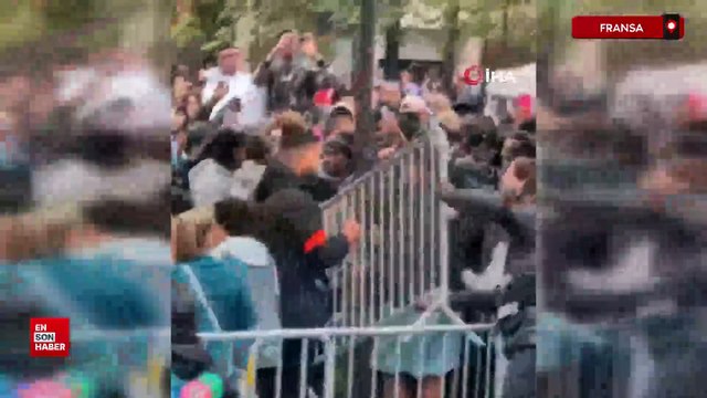 Fransa Paris’te bedava yemek izdihama neden oldu