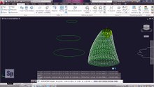 Autocad - 2/4 Superficies 3D; Herramientas Red y Solevar. Tutorial en español HD
