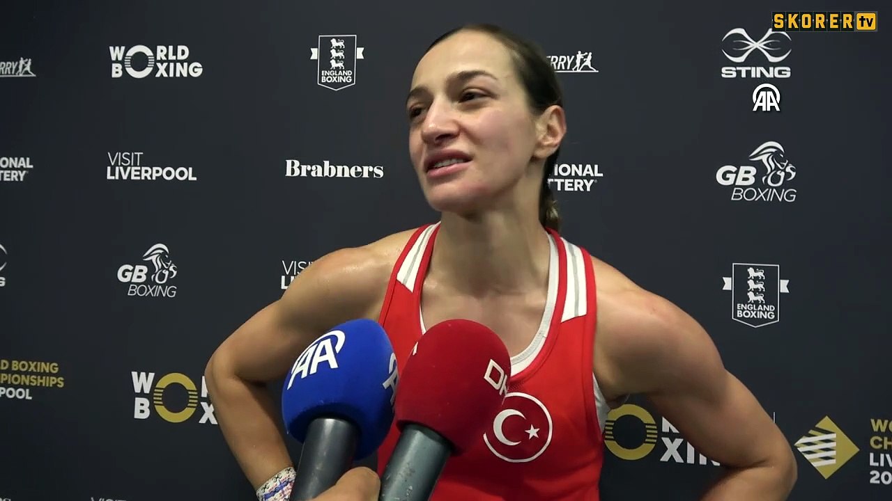 Dünya Boks Şampiyonası'nda Buse Naz Çakıroğlu'ndan gümüş madalya! 'Hakemlere rağmen maç yapıyoruz'